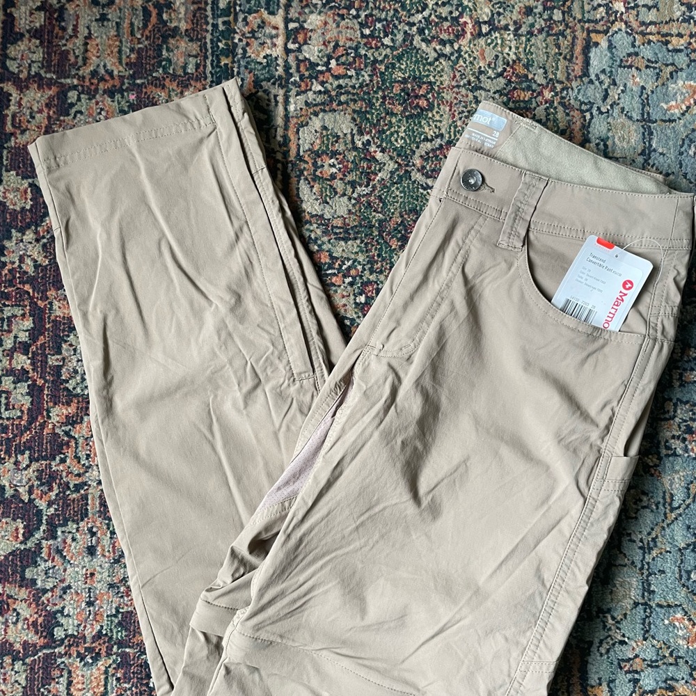 Marmot transcend convertible tapered leg convertible hiking pant